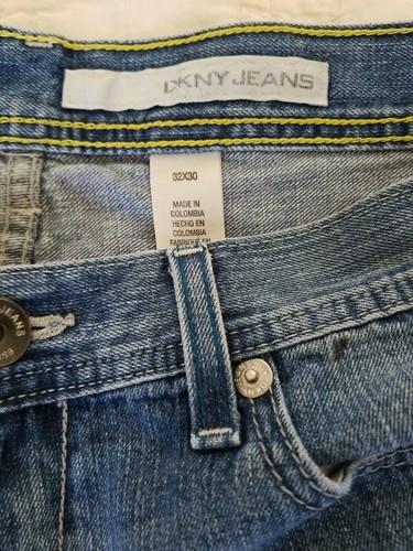DKNY Women's Jeans Medium Wash Denim 32X30 Comfortable Clean Jeans! - Picture 7 of 12