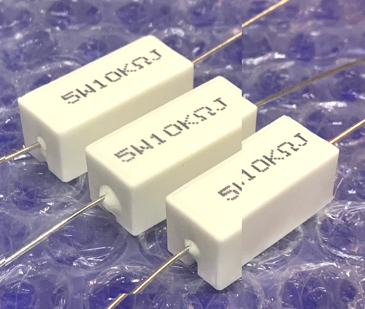 Resistenza 10 Ohm 5W – Filo Avvolto In Ceramica Per Uso - Foto 8