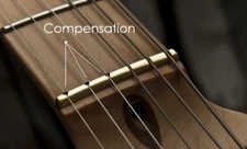 AlwaysHandCrafted COMPENSATED BRASS NUT made for FENDER / SQUIER Guitars - 42mm