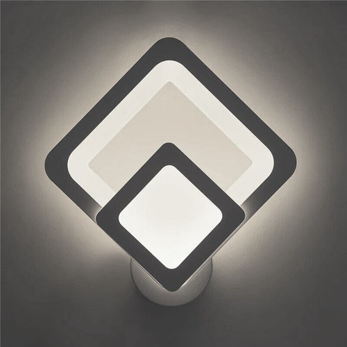 Applique Lampada da parete per muro a LED 12W moderna Rombi Luce per interno - Foto 4 di 9