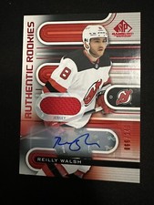 2022 SP Game Used Authentic Rookies Red Jersey Reilly Walsh Rookie Auto 66/149