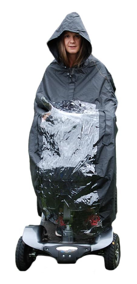 Elektromobil Regenschutz Regenjacke Regencape für Rollstuhlfahrer – Rollstuhl...