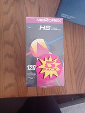 Memorex Vhs New Set Of 5