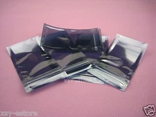 1000 Small ESD Bags 2" x 2.8"_5 x 7cm Antistatic Zipper Pouch Electronic Packing