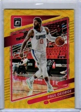 2021-22 Panini Donruss Optic - Holo Gold #10 Paul George SSP Case Hit