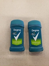 2 Pack DEGREE SPORT Deodorant Stick 48 Hour Antiperspirant 2.7Oz-  Exp 8/25