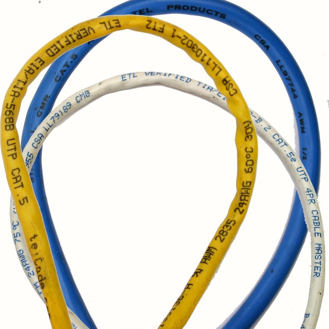 Cat 5 & 6 Cable Various Lengths 36 to 170 in Rj45 Computer