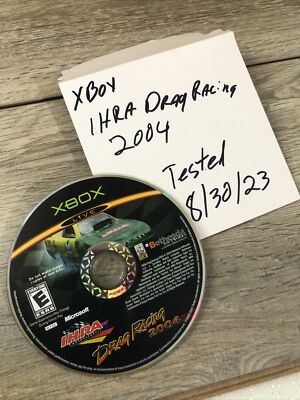 IHRA Drag Racing 2004 (Microsoft Xbox, 2004) Disk Game Only