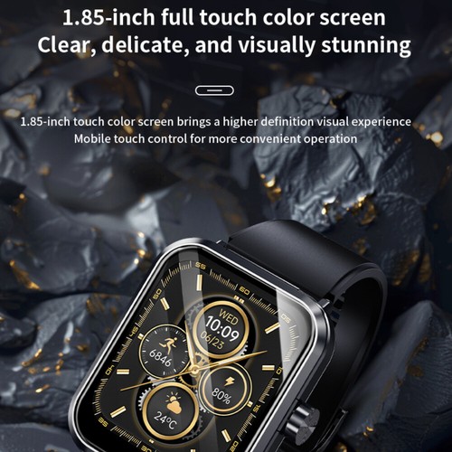 Smart Watch With TWS Earbuds Smartwatch 2 In 1 Wireless Headset For Android iOS - Picture 5 of 22