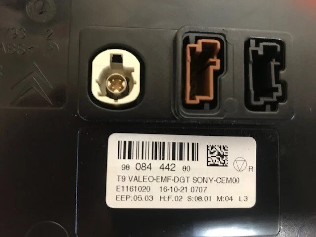 DISPLAY TOUCH SCREEN Peugeot 308 T9 (art.73) - Imagen 2 de 2