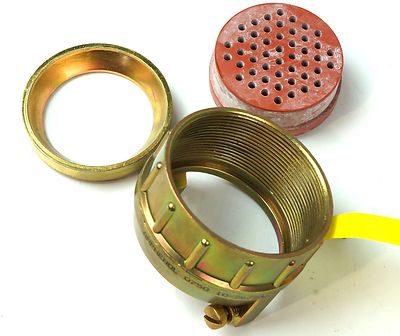 Aircraft Galaxy C-5 Amphenol 10-262936-010 Electrical Cable Clamp Connector