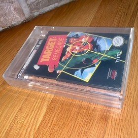 New NES Target Renegade H-Seam Factory Sealed VGA 75 EX+/NM Graded Nintendo Game