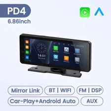 Car Multimedia Player Wireless CarPlay Android Auto Central Smart Screen WiFi