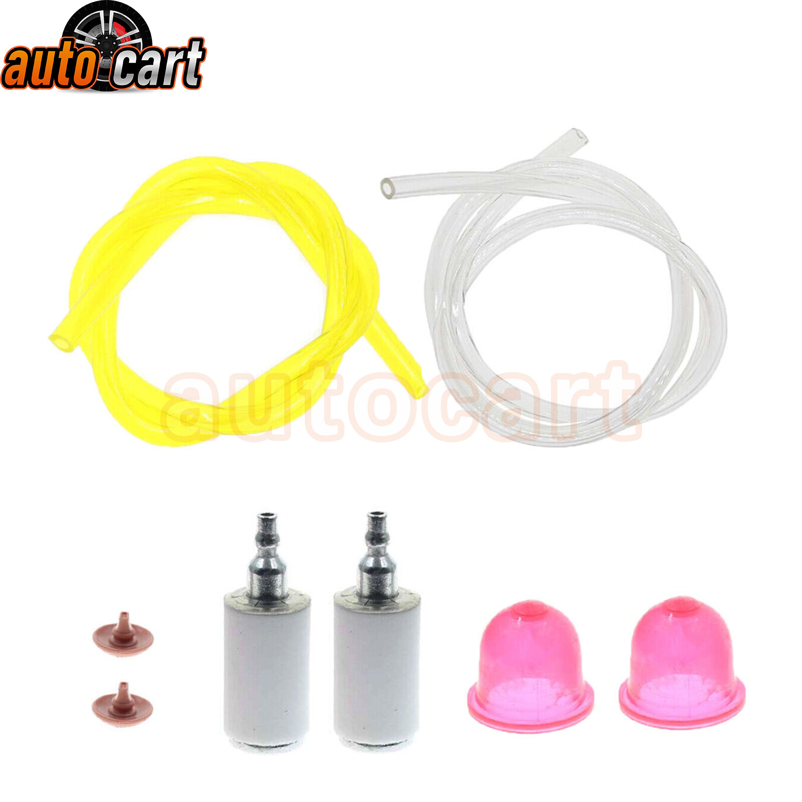 Primer Bulb Fuel Filter Line Hose for Weed Eater TE475Y XT260 XT700