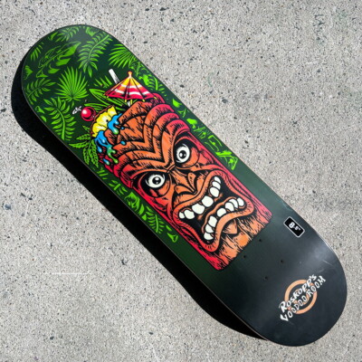 SANTA CRUZ Skateboard Deck ROSKOPP TIKI MUG 8.5 inch Unused