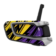 For Cardo Packtalk Bold Vinyl Protective Decal Yellow Arrow