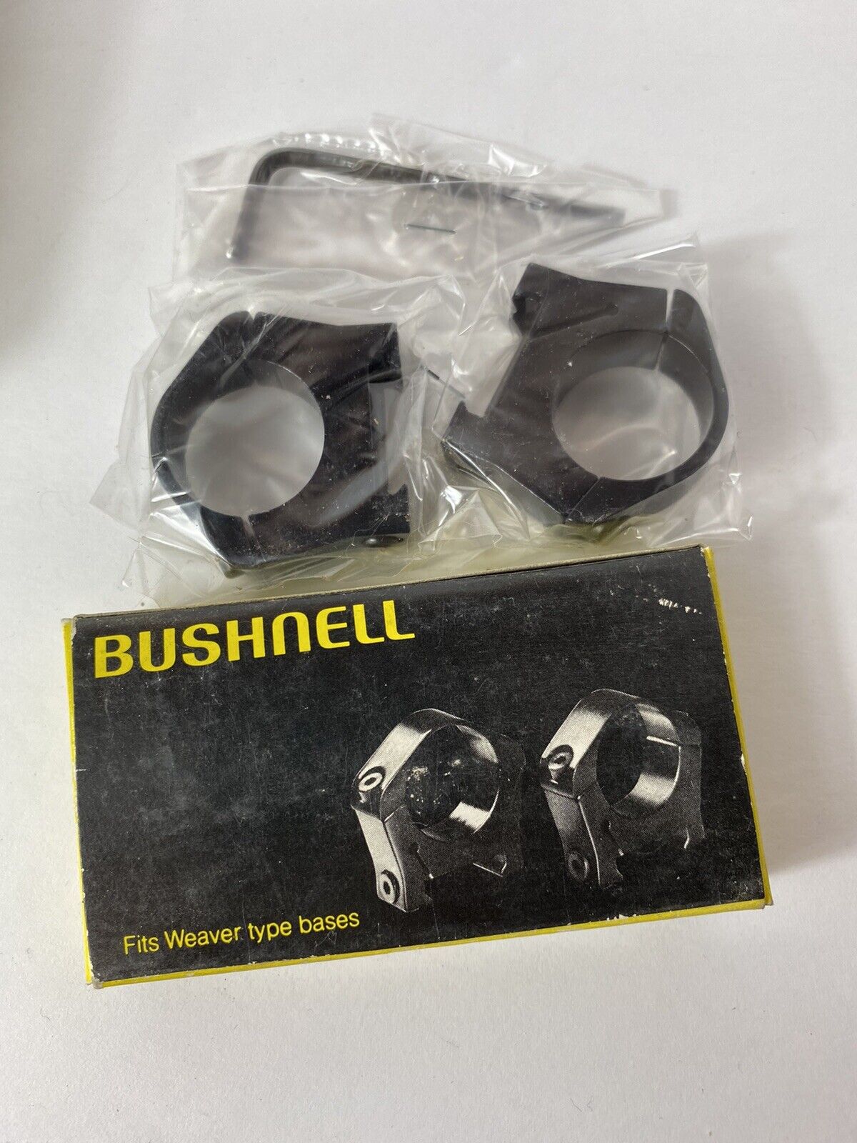 Bushnell 76-3102 1" Riflescope Mount Rings - fits Weaver Bases
