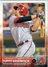 2015 Topps #459 Tuffy Gosewisch Arizona Diamondbacks