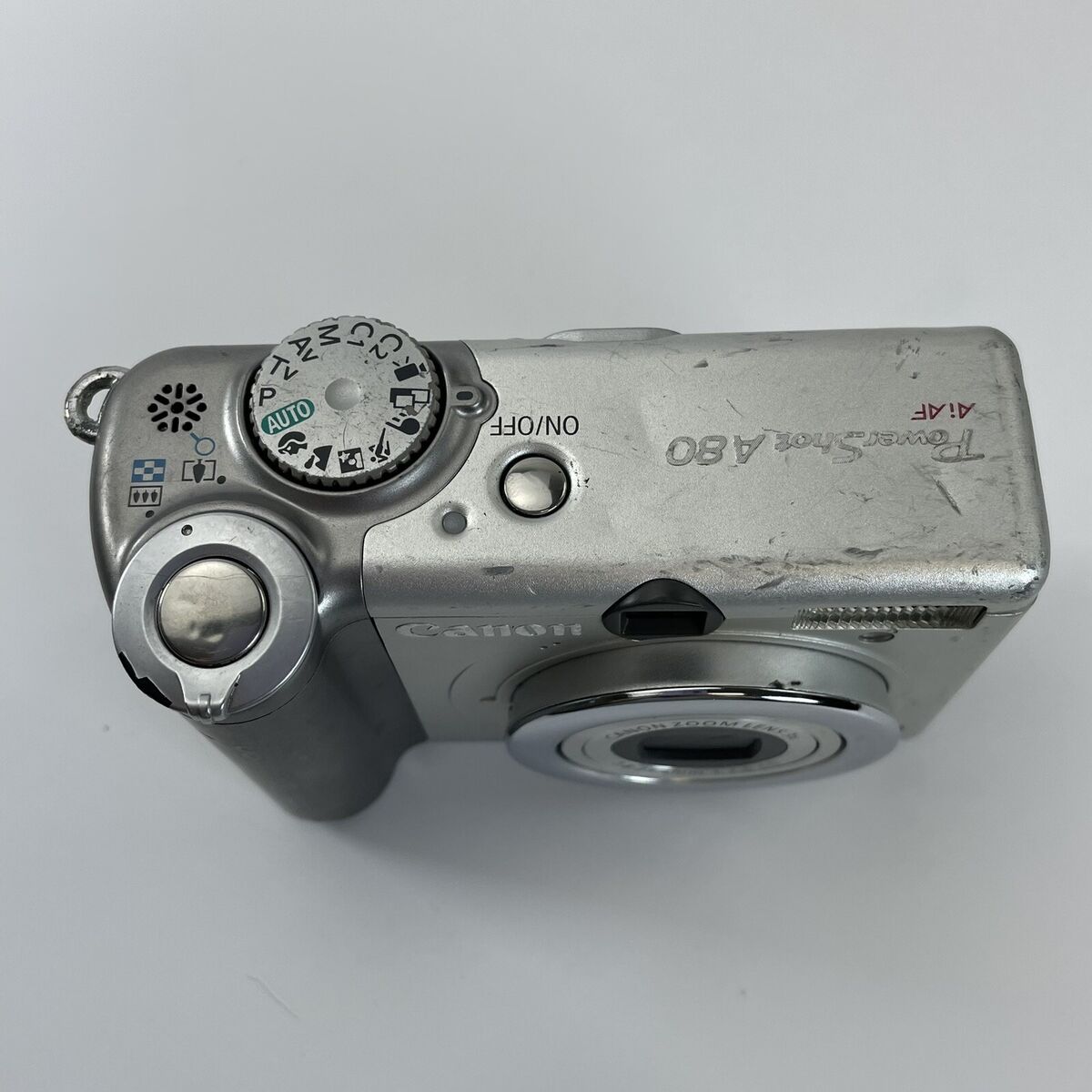 Canon PowerShot A80 4.0MP Digital Camera For Parts Repair Canon PowerShot A80 4.0MP Digital Camera For Parts Repair