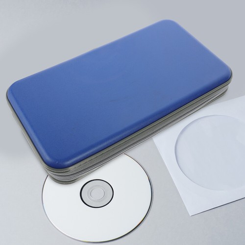 CD Wallet CD Case Portable DVD Hard Storage Case Holder CD Organizer Container - Afbeelding 12 van 12