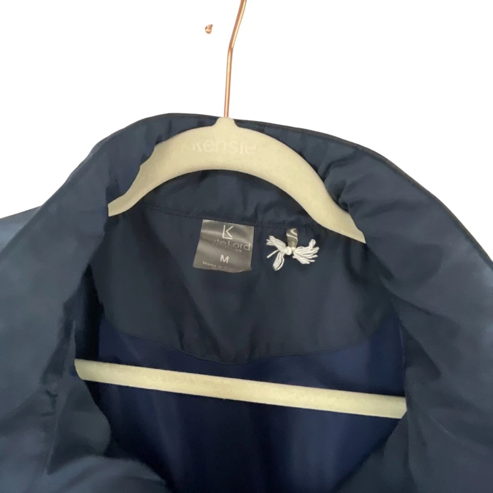 Women's Black Full Zip Windbreaker Lightweight Jacket Size M Casual Gorpcore — 第 3/4 张图片