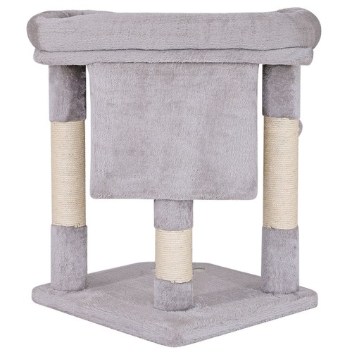 lionto Kratzbaum Kletterbaum Katzenkratzbaum Katzenbaum Höhe 60 cm Farbe wählbar - Bild 14 von 15