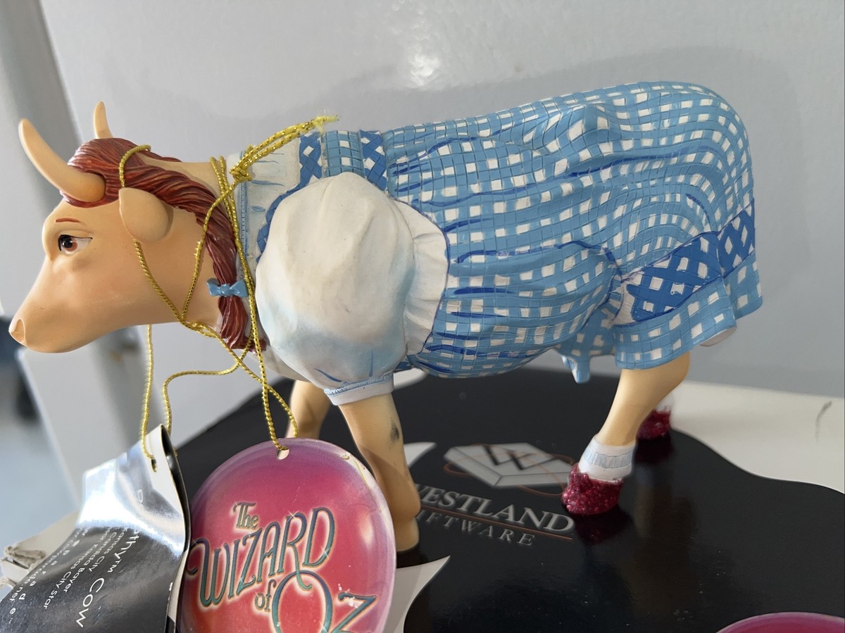 COW PARADE: Dorothy Cow #7241-Retired; Part of the Wizard of Oz