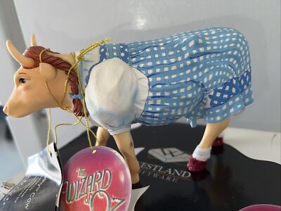 COW PARADE: Dorothy Cow #7241-Retired; Part of the Wizard of Oz