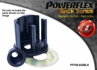 Powerflex Black Low Motor Mnt (Groß) Einsatz FüR Audi RS3 (2015 PFF85-832BLK