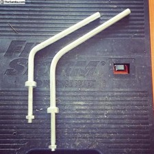 Vw Bus Mirror Arm Pair Fat Base Early Van Left Right Volkswagen