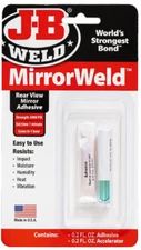 JB WELD JB WELD MIRROR WELD REAR VIEW MIRROR ADHESIVE 33701UK