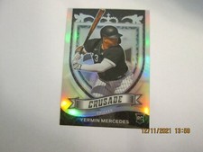 YERMIN MERCEDES 2021 PANINI CHRONICLES CRUSADE PRIZM ROOKIE CARD #16 FREE SHIP