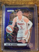 2024 WNBA Prizm Jade Melbourne Blue Velocity Prizm #68 Washington Mystics