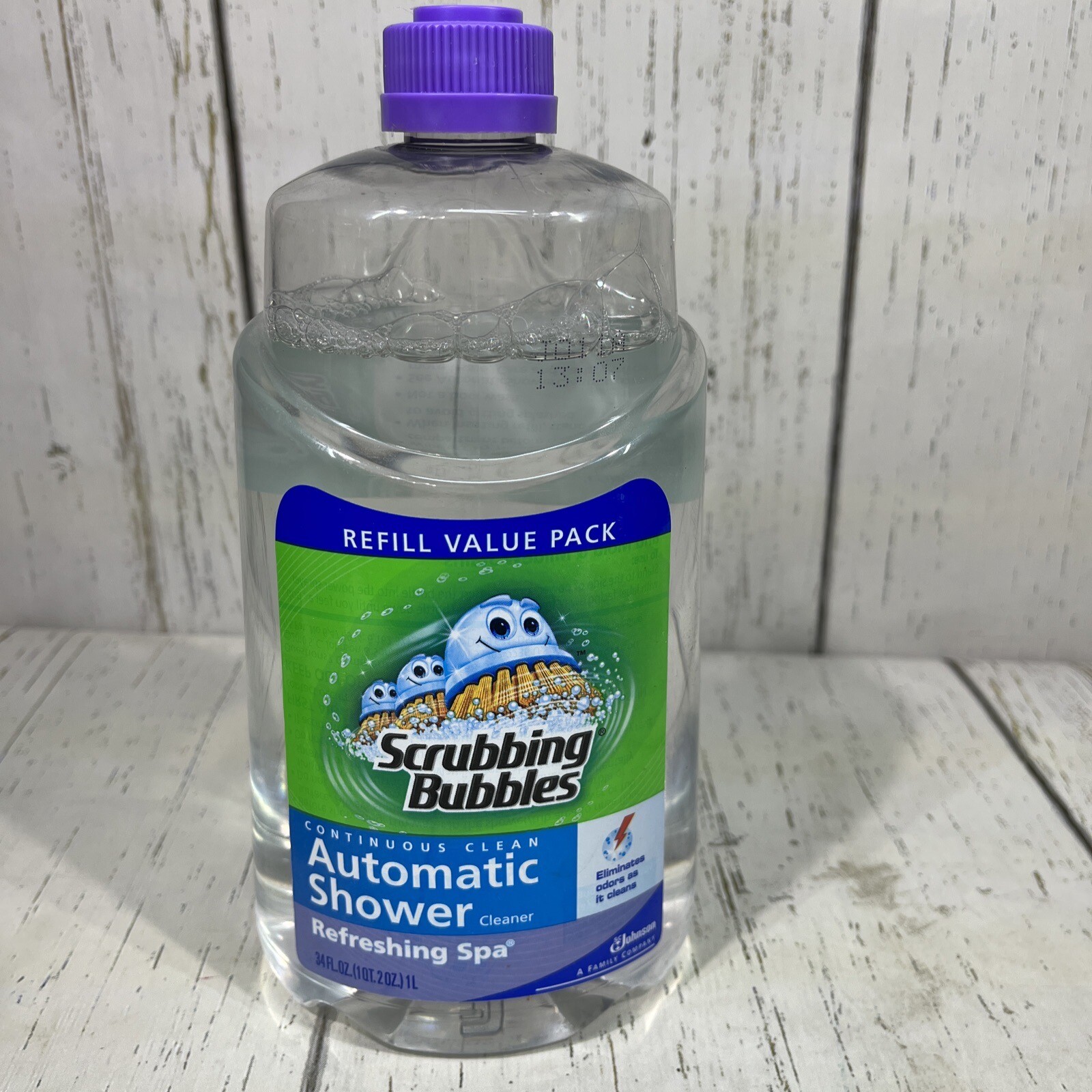 Scrubbing Bubbles Automatic Shower Cleaner Refills 34oz Bottles Lot of