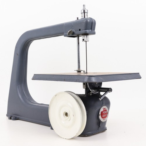 Vintage Montgomery Ward Powr Kraft Scroll Saw Belt Drive 35TSW2350A