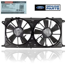 NEW OEM FORD RF-447, ML3Z8C607C Engine Cooling Fan Assembly-motor And Fan Assy