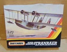 Matchbox Super-Marine Stranraer PK-601 1983 1:72 3 Color Plastic Miodel Kit