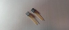 2 Pc National Semicon Gold Pin 2N4126 Silicon PNP Transistor TO-92