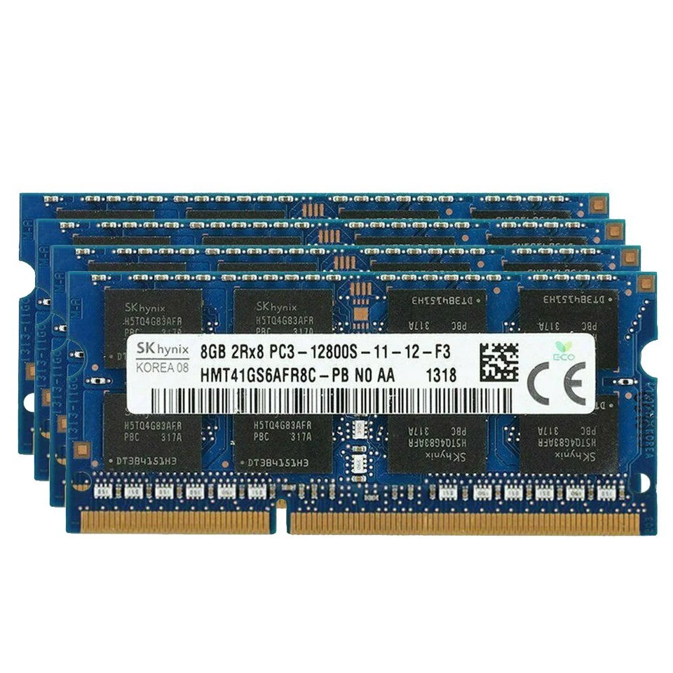 SKHynix 32GB 16GB 8GB 4GB DDR3 DDR3L 1600MHz PC3 PC3L Laptop Memory SDRAM LOT AU - Image 3 of 4