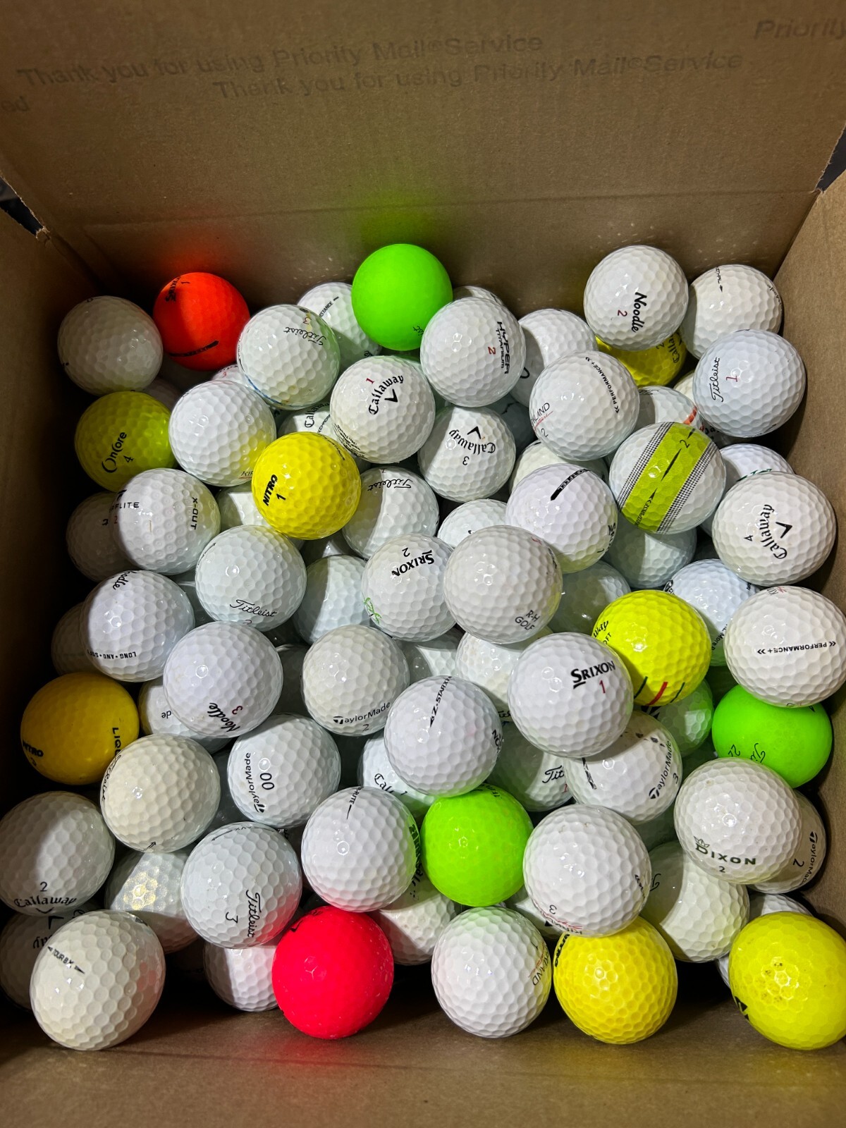 175 used bulk Practice golf balls eBay