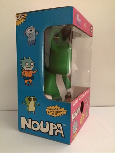 TOY2R KIDROBOT QEE COLLECTION NOUPA GEL ROBOT DESIGNER VINYL TOY DAVID HORVATH - Picture 16 of 24