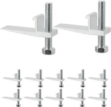 12 Pack Drop In Sink Mounting Clips J Hook Style Frames Kitchen Hardware