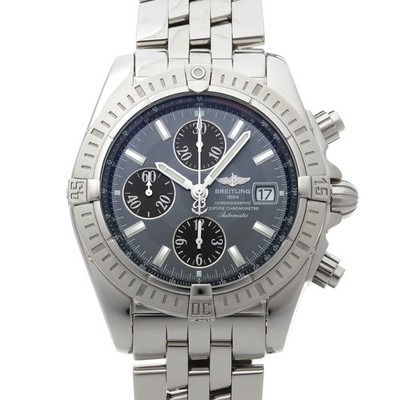 BREITLING Chronomat Evolution A156F17PA gray/black WATCH 718612