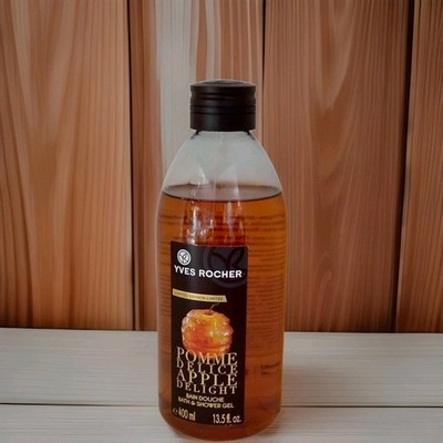 Yves Rocher APPLE DELIGHT Pomme Delice Bath Shower Gel Unisex 13.5 fl oz NOS