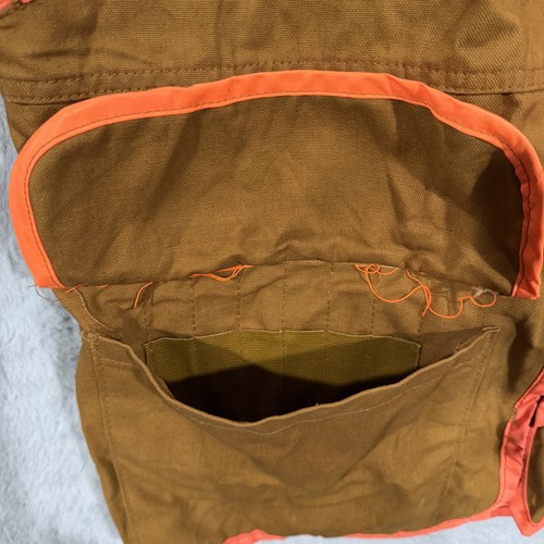 Vintage Saf Bak Hunting Vest Utility Game Pockets Made USA Large Duck Hunting Ge - Picture 15 of 15