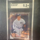 Topps 2023 Chrome Aaron Judge #62 SGC 9.5 New York Yankees MLB Baseball Card