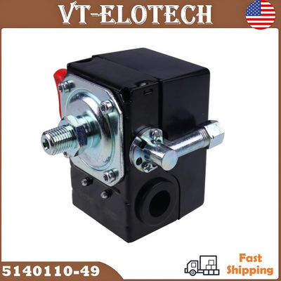 #ad #ad 5140110 49 For Craftsman Porter Cable DeWalt Pressure Switch 145 175 1 4quot; NPT $43.35