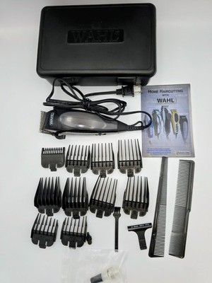 WAHL Model #NAC Precision Barber Clipper w Accessories & Box Home Hair Cutting