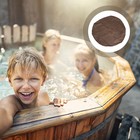  Round Thermal Hot Tub Cover Dustproof Spa Inground Swimming Pool Cap