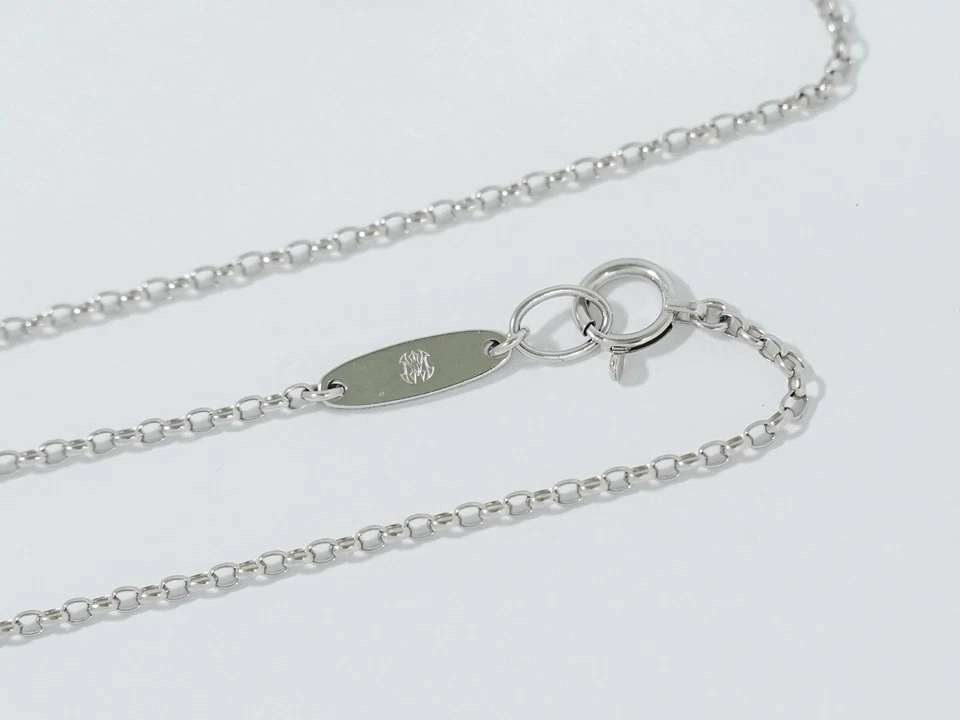 Ожерелье Monnickendam с бриллиантами 0,48 карата Pt850 Pt900 платина 31,59 дюйма 15,5 г - Изображение 3 из 4